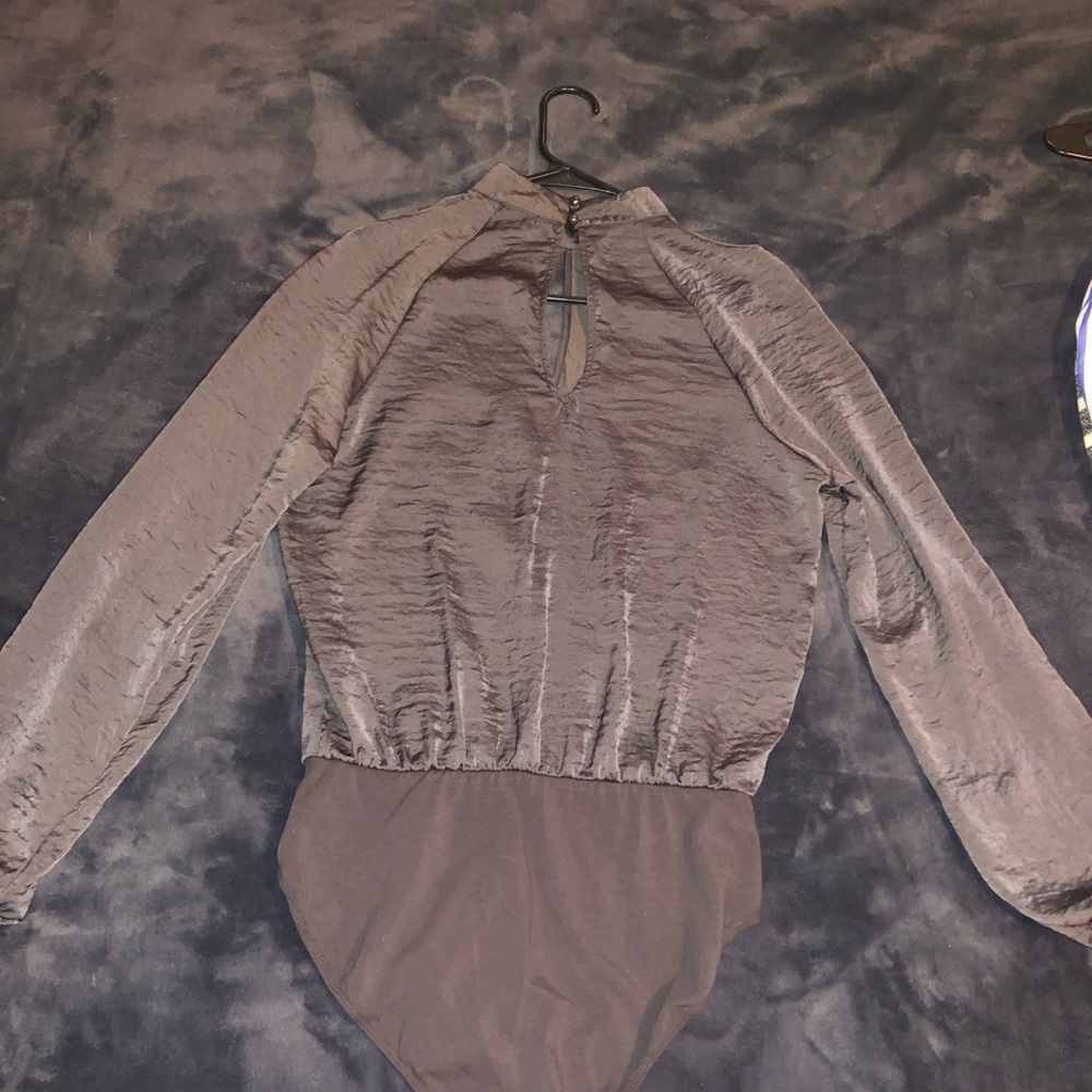 Long sleeve casual bodysuit